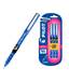 Pilot V5 Pen (Pack of 3  Blue pen)