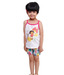 Dora White Top & Shorts Set For Kids