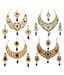 Vendee Traditional Combo of Four AD Studded Necklace Sets