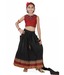 Twisha Black & Red Embroidered Ghagra Choli With Free Gulal
