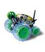 Toy House 7 Channel R/C Cyclone Wheel Stunt 360 Degree Rolling Car (Green)