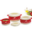 Priya Passion Red Casserole - Set Of 3