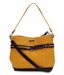 Peperone Alluring Yellow & Black Handbag