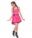 Kidzblush Pink Backlong Silk Dress Pink Dresses