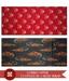 Lycans Fire & Skull 2 Headwraps Combo Set