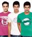 Fort Collins Pink-Green-Cream Pack of 3 T-Shirts