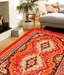 Sai Arpan Red Ethnic Carpet