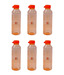 Crown Craft Pet Bottle-Heaven Orange - 6 Pieces (1000ML)
