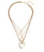 Pari Triple Heart Necklace
