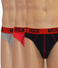 Westrock Black-Red-GreyPack of 3 Briefs