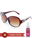 Roland Wishful Sunglasses With 50ml Lens Cleaner Solution Free