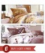 Home Candy Vivacious Double Bed Sheet- Buy 1 Get 1 Free