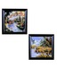 Go Hooked Nature Paradise Wall Painting- Buy 1 Get 1 Free