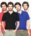 TSX Black- Red- Royal & White  Pack of 4 T-Shirts