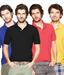 TSX Black- Red- Royal & Yellow  Pack of 4 T-Shirts