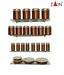 Zain 22 Pcs Stainless Steel Kitchen Storage Set