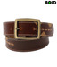 Bold Brown Criss-Cross Designed Graceful Belt