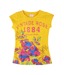 Pretty One Cotton Yellow Top For Kids