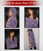 Snuggle Covertible Purple Shrug