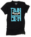 Unisopent Black Train Dirty T-Shirt