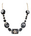 Embellish Black Stone Necklace