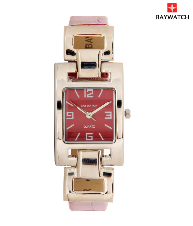Baywatch Bright Red Watch