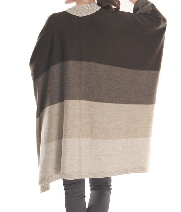 Fort Collins Beautiful Coffee Brown-Camel Cape
