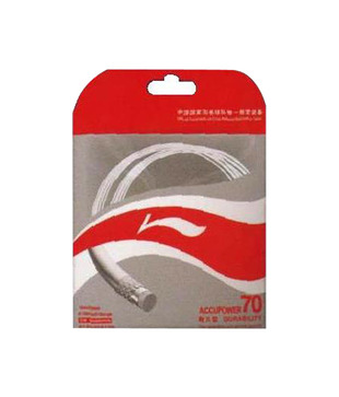 Li-Ning TS 60 Badminton Racket + Li-Ning String AP-70 + Li-Ning Grip GP-13
