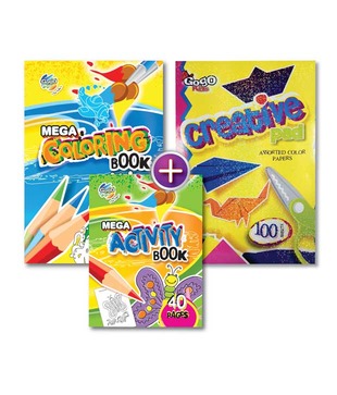 Gogo Kids Creative Activity Pack Combo Pack (Pack of 2 sets)