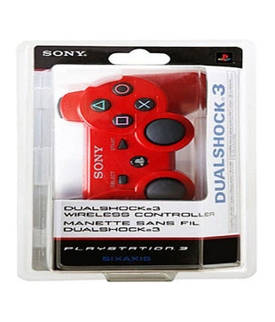 Sony PS3 DS3 Wireless Controller (Red)