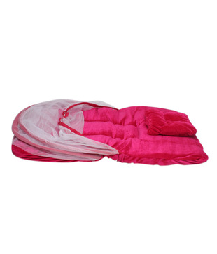Isabelle Pink Mattress & Pillow With Mosquito Net