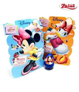 Zaini-Mickey Mouse 4 Pack - 80 g