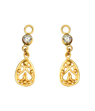 AG Diamond Solitaire Earrings