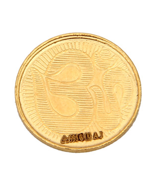 AJ Hallmarked Gold Coin 2gms