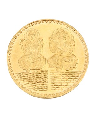 AJ Hallmarked Gold Coin 10gms