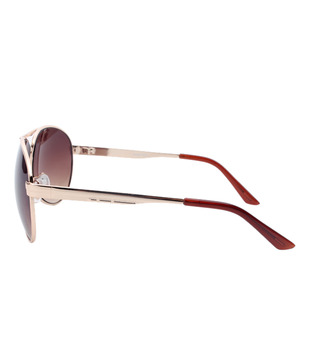 Color Line Sparkling Gold Frame Aviator