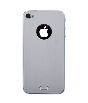 Molife I-Phone Clubber Silver Mobile Case (CL-SL-IP4)