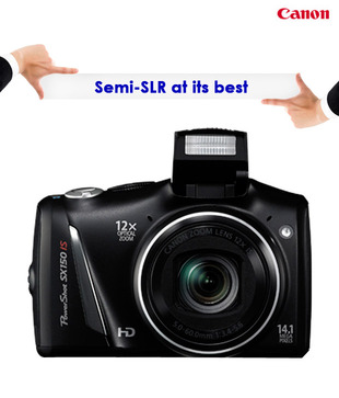 Canon Power Shot SX 150 IS 14MP Point & Shoot Digital Camera (Black)