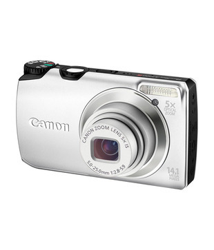 Canon Power Shot A3200 14MP Point & Shoot (Silver)
