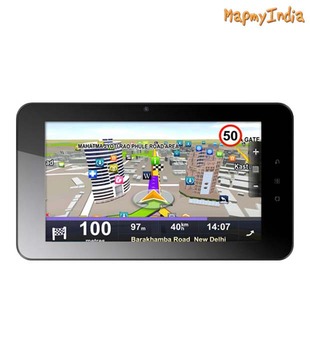 MapmyIndia - Carpad - 7'' Touchscreen (Car Kit worth Rs 6990 Free !)