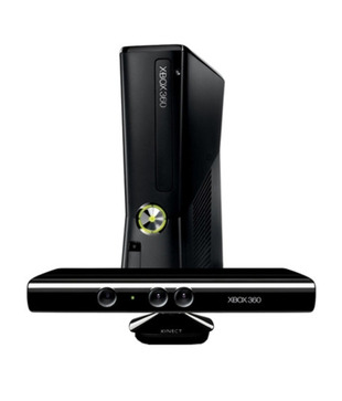 Microsoft Xbox 360 (250GB) Kinect Bundle (with 4 Free Games)