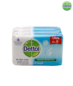 Dettol Soap Cool Set Of 3(3X70gm)_Discontinued
