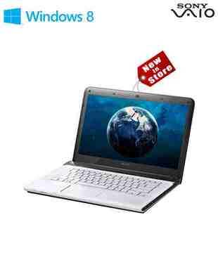 Sony Vaio E14123CN/W (Intel Core i3-3110M / 2GB DDR3 SDRAM / 500GB / 14 Inches / Windows 8 64 Bit / White)