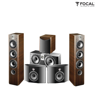 Focal Chorus 726V with Chorus CC700V and Chorus SR 700V and Chorus SW 700V Speaker System