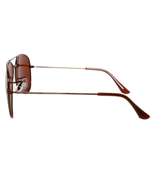 Fueel Opulent Brown Aviator Sunglasses