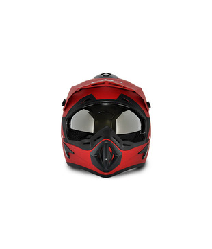 Vega Helmet - Off Road - Dull Red