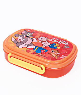 Tom & Jerry Orange Attractive Lunch Box