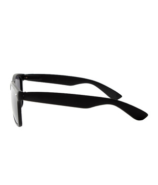 Hippie Collection Sophisticated Black Wayfarer Sunglasses