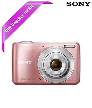 Sony CyberShot S5000 14.1 MP Point & Shoot Camera (Pink)