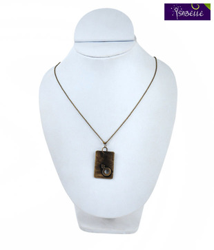 Isabelle Pretty Copper Brown Neckpiece For Kids